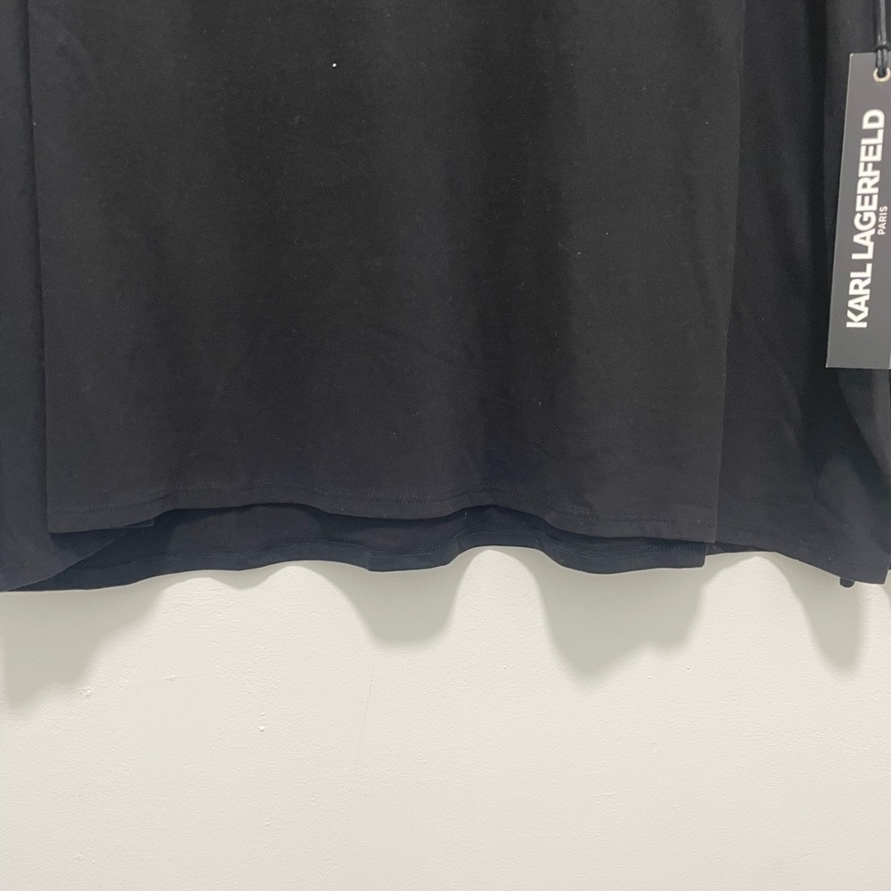 Karl Lagerfeld Black Long Sleeve Shirt - Picture 6 of 11